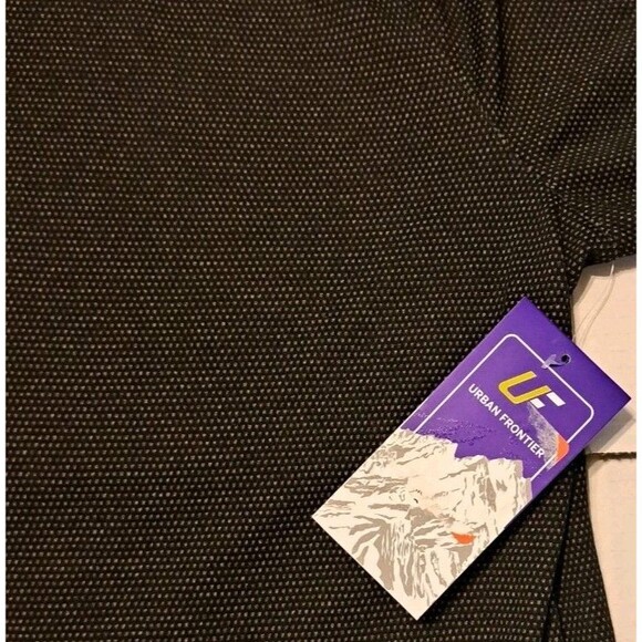 Urban Frontier UF Men’s Large Black 100% Polyester NWT T-Shirt Style M-7716 - Picture 2 of 6